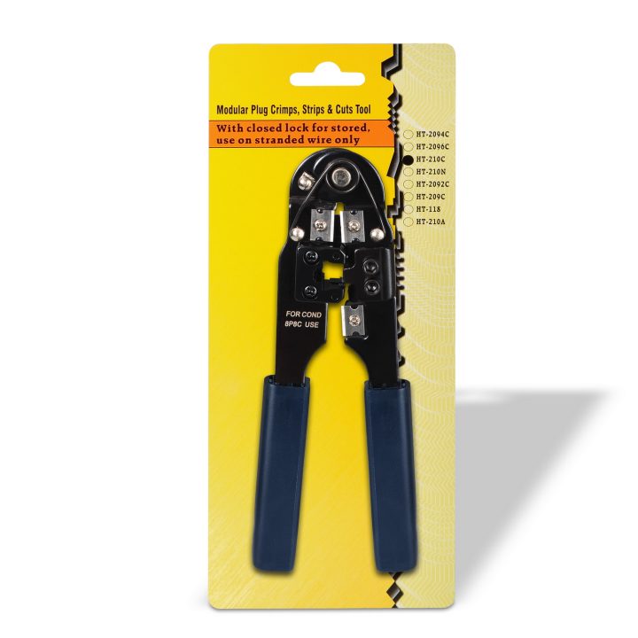 AISENS A142-0310 alicate de crimpagem Ferramenta para prensar Preto…