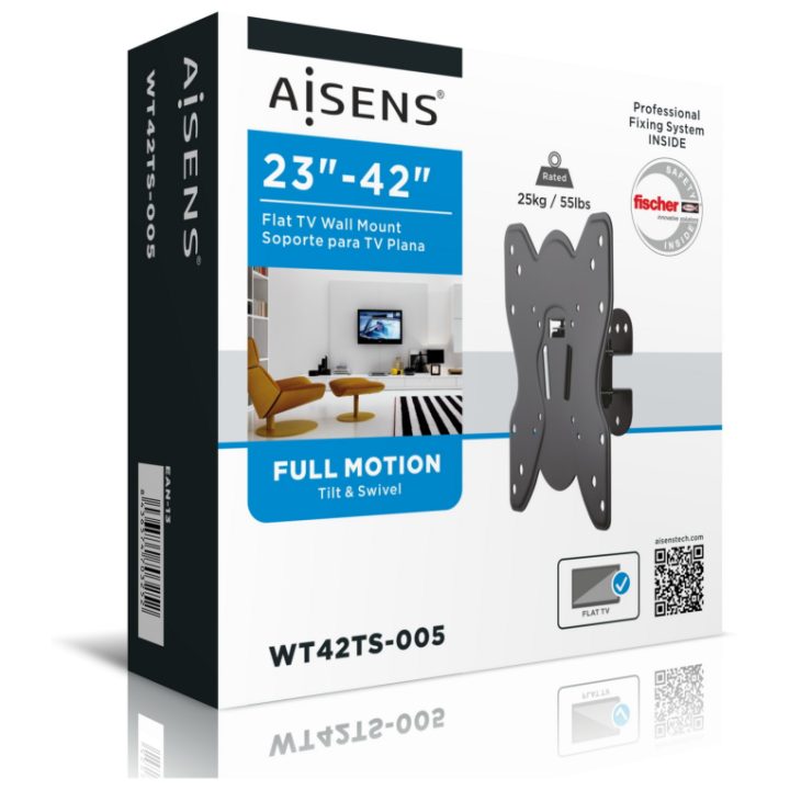 AISENS WT42TS-005 TV Mount 42" Black