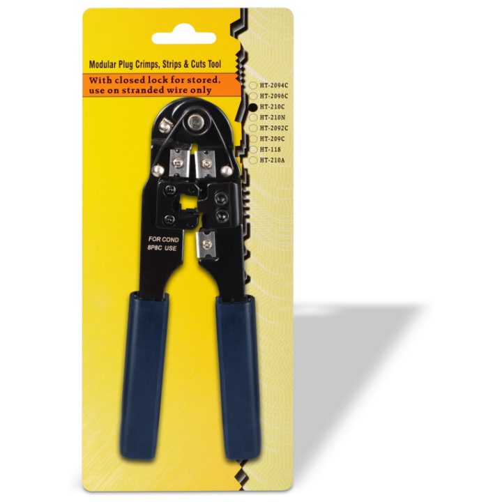 AISENS A142-0310 Crimping Tool Black, Blue