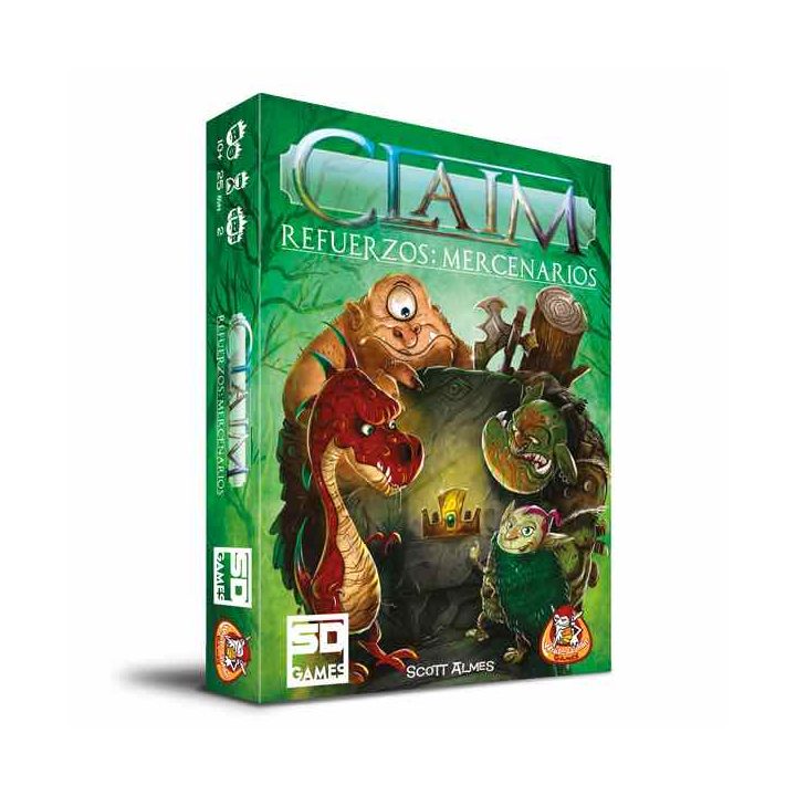 Sd Games Claim Reinforcements: Mercenaries Board Game PEGI 10…