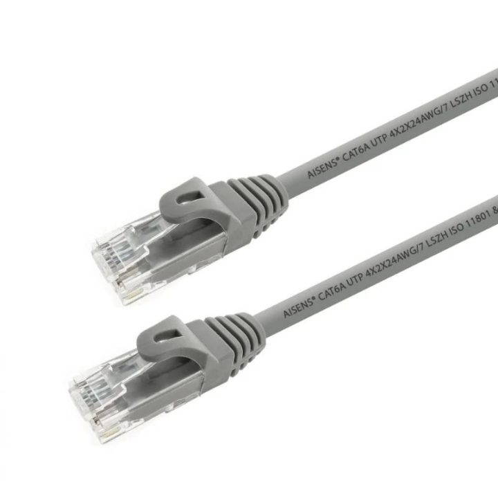 AISENS A145-0325 Network Cable Gray 0.5 m Cat6a U/UTP (UTP)