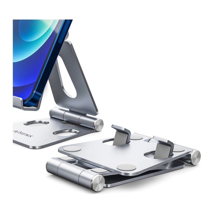 AISENS Soporte De Sobremesa Tamaño M Ajustable (2 Pivotes) Para Movil…