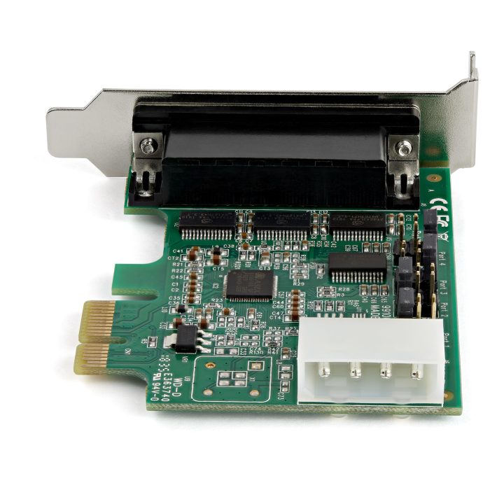 StarTech.com Placa Adaptadora Série PCI Express RS232 de 4 Portas -…