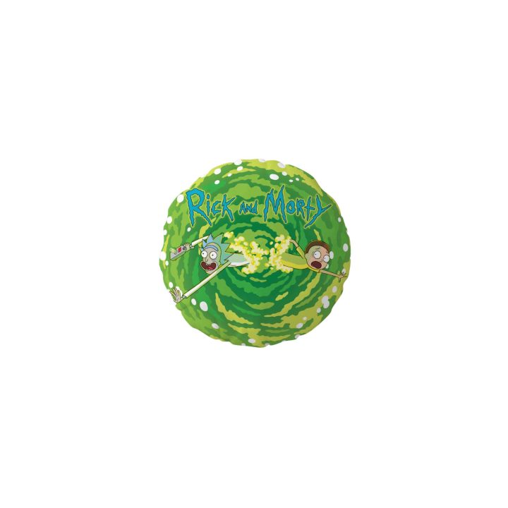 Almofada redonda SD Toys Rick & Morty logo Rick e Morty embalada a…
