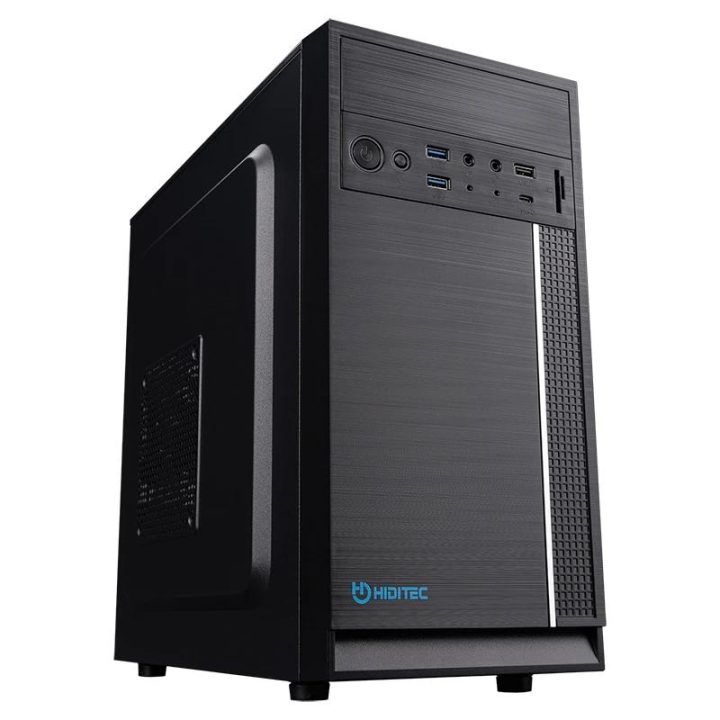 Hiditec Micro ATX Case Q5 PRO USB 3.1 TYPE-C + PSU (CHA010061)