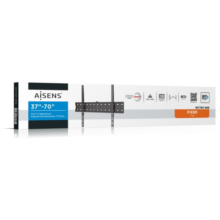 Suporte AISENS Eco Ultra Fino para Monitor/TV até 40 kg, 37-70…