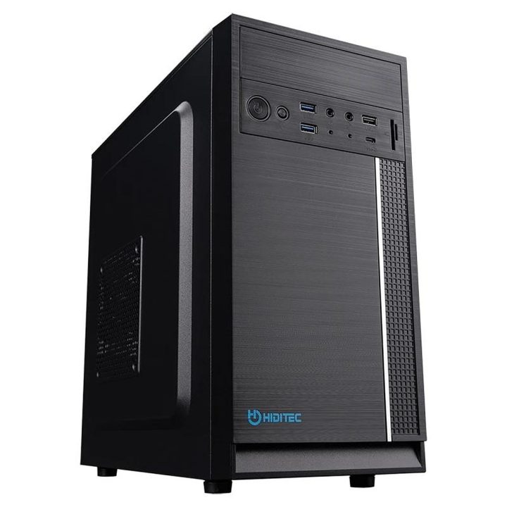 Hiditec Micro ATX Case Q5 PRO USB 3.1 TYPE-C + PSU (CHA010061)