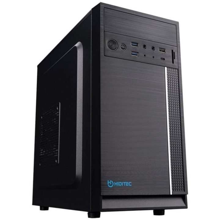 Hiditec Micro ATX Case Q5 PRO USB 3.1 TYPE-C + PSU (CHA010061)