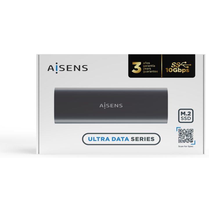 AISENS ASM2-015GR caixa para disco rígido externo Caixa externa para…