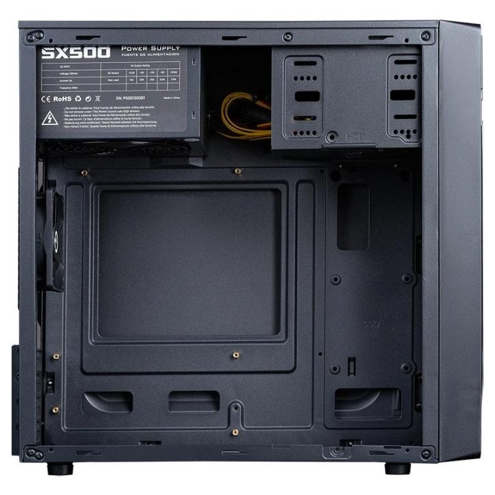 Hiditec Micro ATX Case Q5 PRO USB 3.1 TYPE-C + PSU (CHA010061)