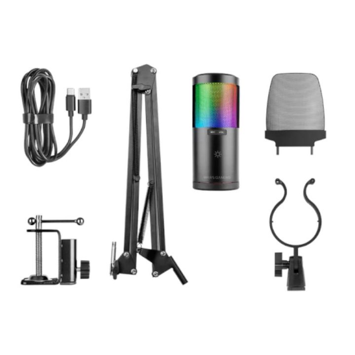 Mars Gaming MMIC-SC Black Studio Microphone