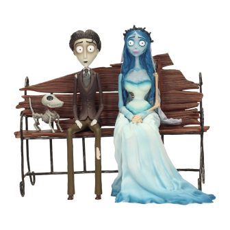 Conjunto de figuras SD Toys A Noiva Cadáver Emily e Victor (WRN89689)