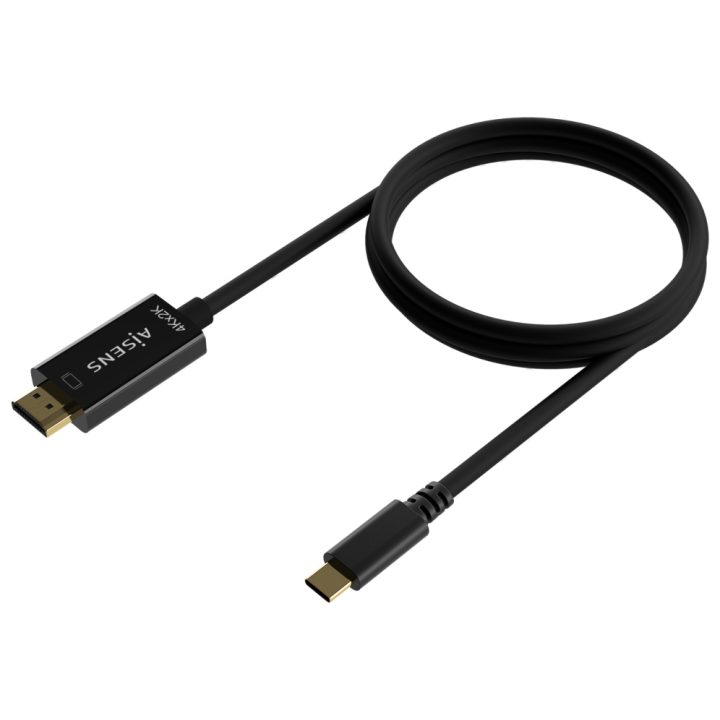 AISENS Cabo Conversor USB-C para HDMI 4K@30Hz, USB-C/M-HDMI/M, Preto…