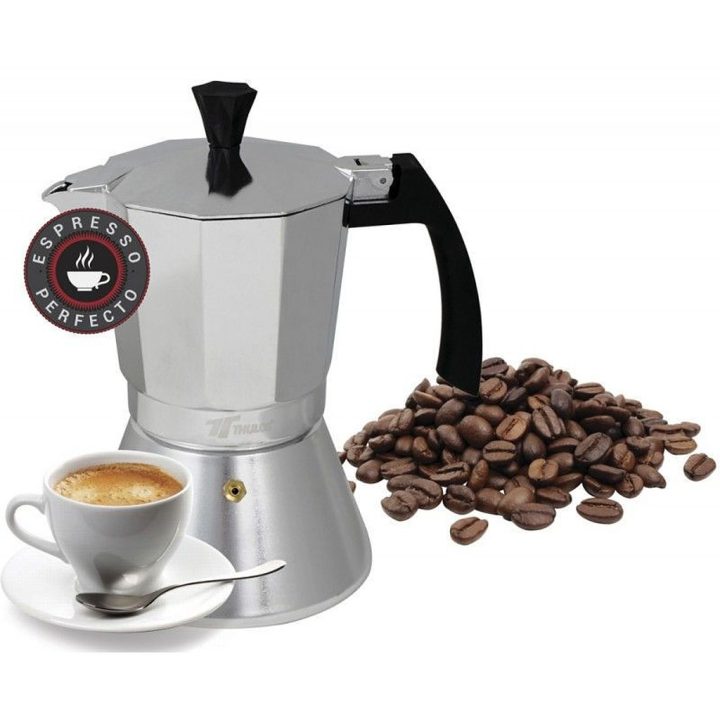 Thulos th-CI09T Induction Coffee Maker, 9 Cups, Silver