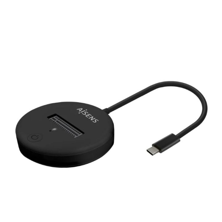 AISENS USB-C Dock M.2 (NGFF) ASUC-M2D013-BK SATA/NVMe A USB3.1 Gen2…