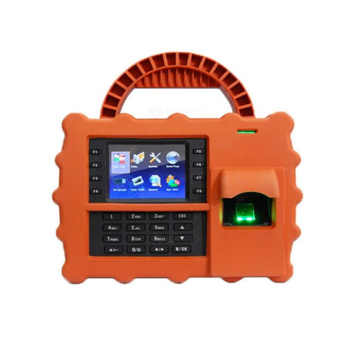 Dispositivo ZKTeco Fp mobile t&a com id+Wi-Fi (laranja) ZMM220…