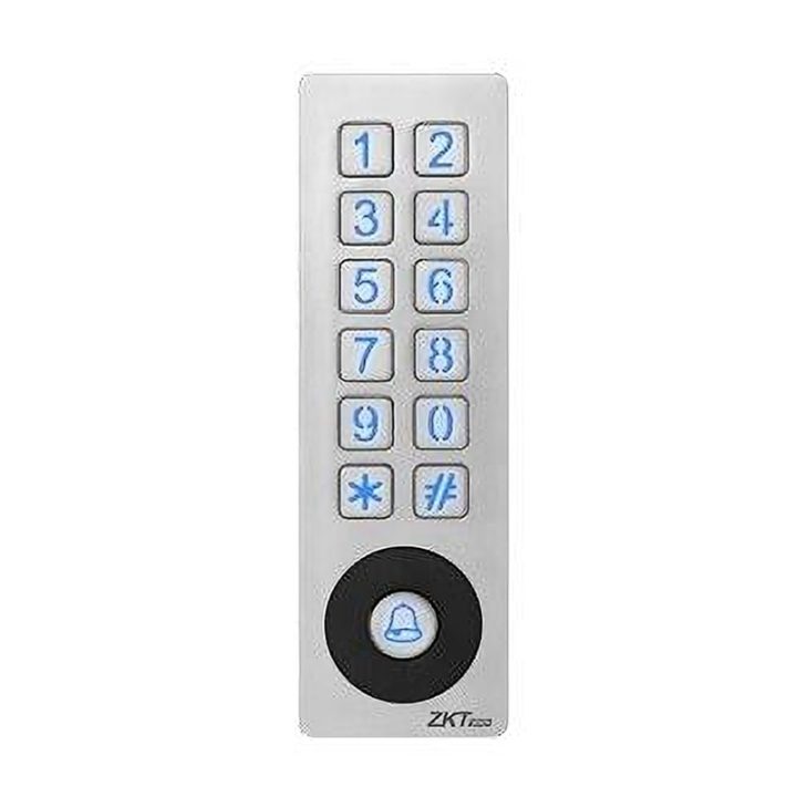 ZKTeco Mf standalone keypad - metal (narrow) (p/n:acc-skw-pro-v2-…