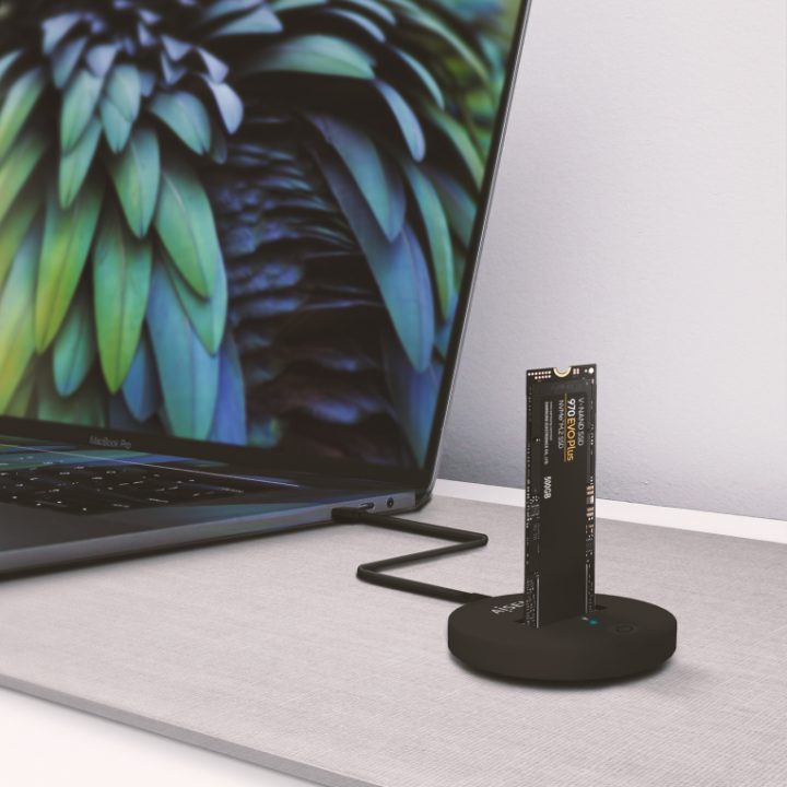 AISENS USB-C Dock M.2 (NGFF) ASUC-M2D013-BK SATA/NVMe A USB3.1 Gen2…