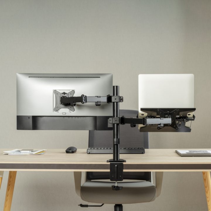 AISENS Suporte de Mesa Rotativo e Inclinável para Portátil e…