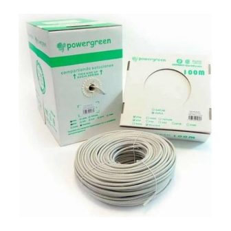 Pepegreen CAT6 Rigid Cable Spool 305m (CAB-06305-BU)