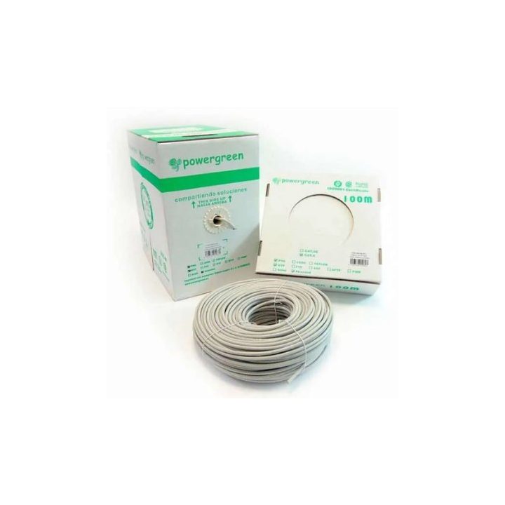 Pepegreen CAT6 Rigid Cable Spool 305m (CAB-06305-BU)