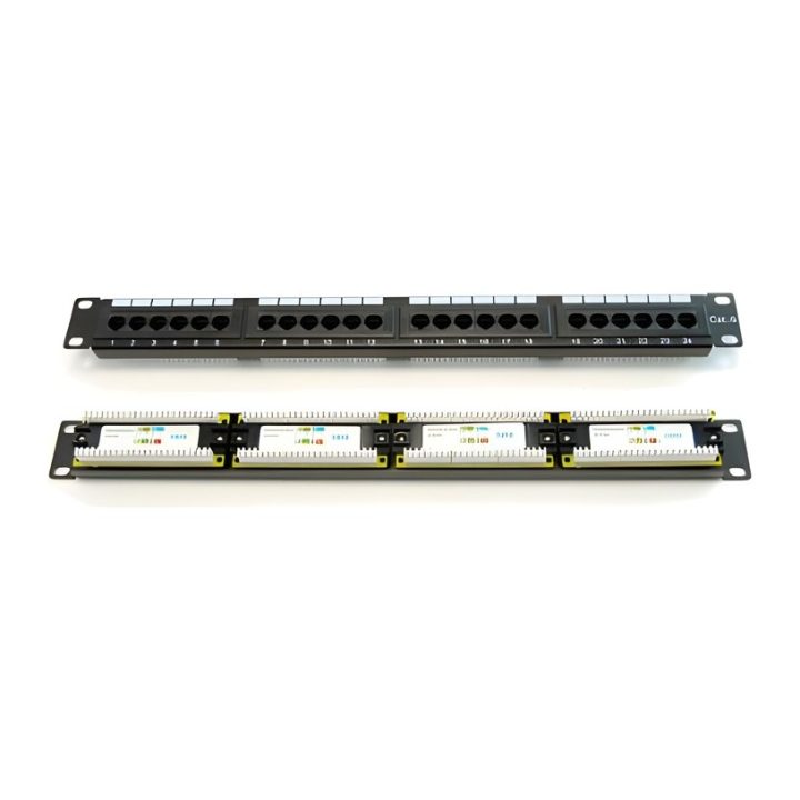 Pepegreen 24-Port CAT6 Patch Panel (PAT-06024-ST)