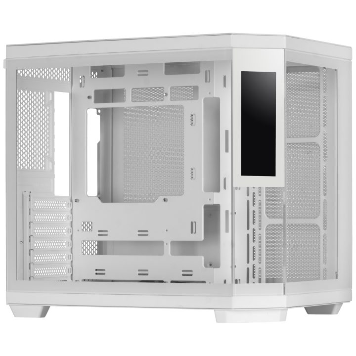 Mars Gaming MC3TCORELCDW caixa de PC Midi Tower Branca