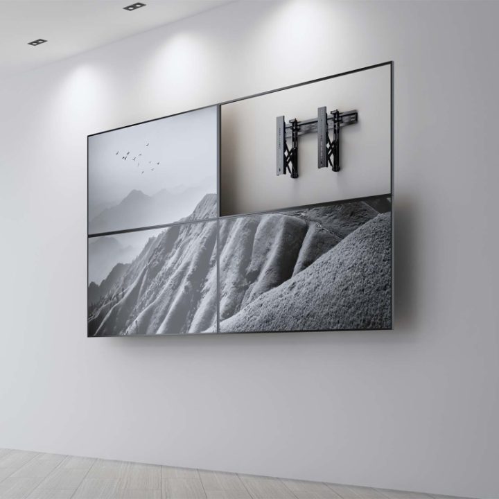 AISENS Soporte para Videowall Nivelable y Función Pop-Out para TV…