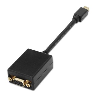 AISENS A125-0135 Video Cable Adapter 0.15 m Mini DisplayPort VGA Black