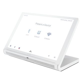 Crestron 10.1 in. tabletop touch screen, white smooth (ts-1070-w-s)…