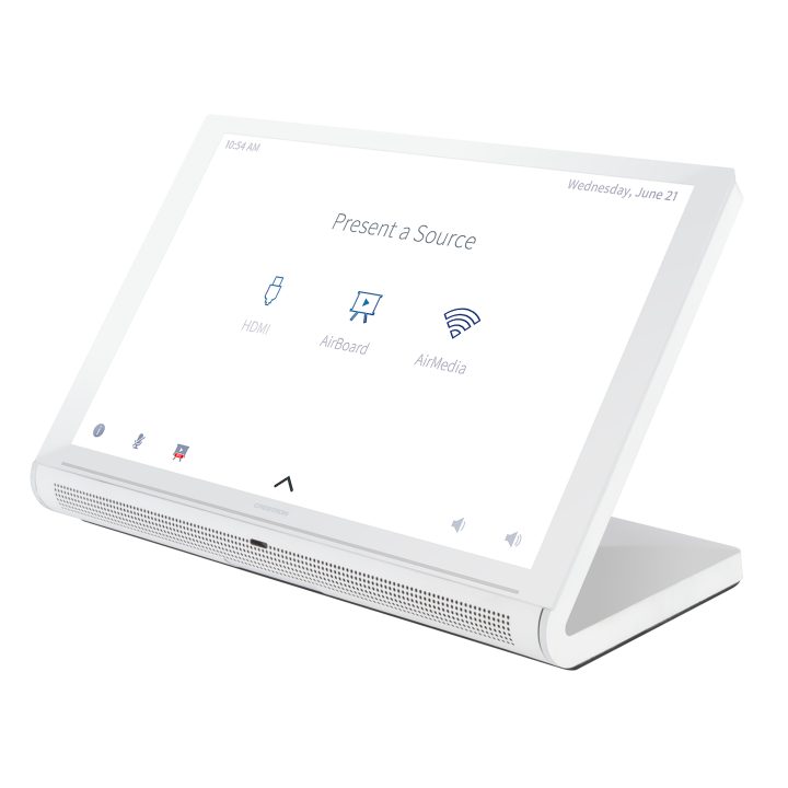 Crestron 10.1 in. tabletop touch screen, white smooth (ts-1070-w-s)…