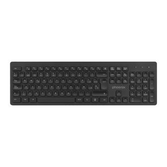 Phoenix Technologies Wireless QWERTY Keyboard Phoenix K200 Black Slim…