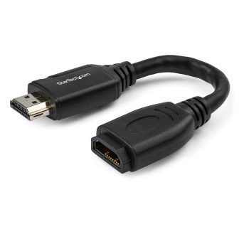 StarTech.com Cable de 15cm de Extensión Alargador HDMI 2.0 de Alta…