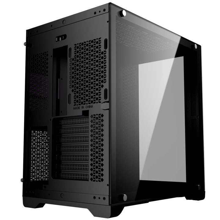 Phoenix Technologies Phoenix Gaming Zephyr Cube ATX PC Case with Dual…