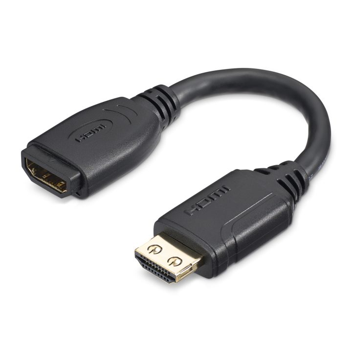 StarTech.com 15cm High Speed HDMI 2.0 Extension Cable with Ethernet -…