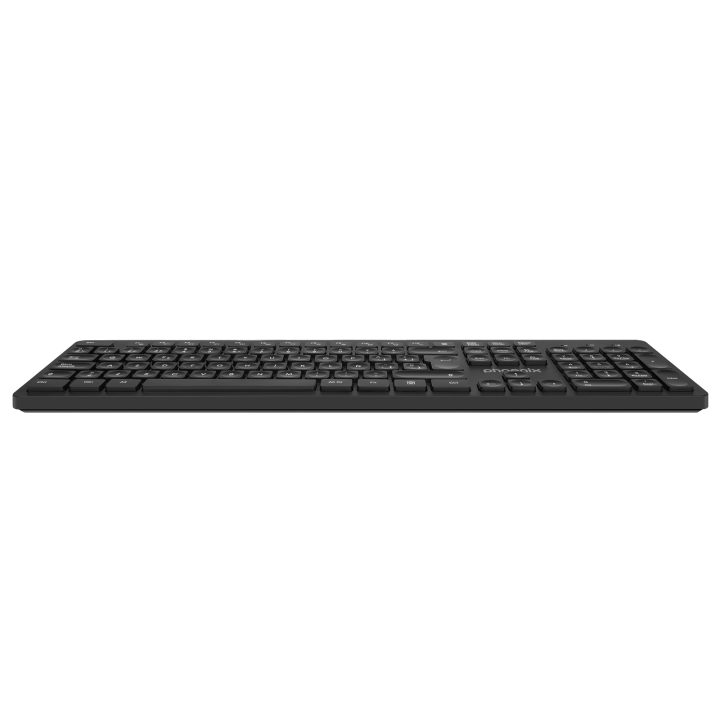 Phoenix Technologies Wireless QWERTY Keyboard Phoenix K200 Black Slim…