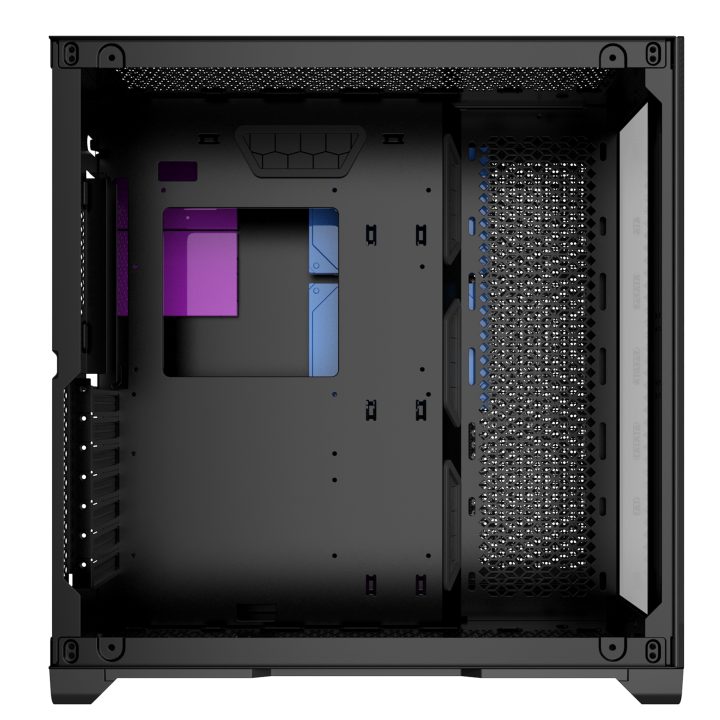 Phoenix Technologies Phoenix Gaming Zephyr Cube ATX PC Case with Dual…