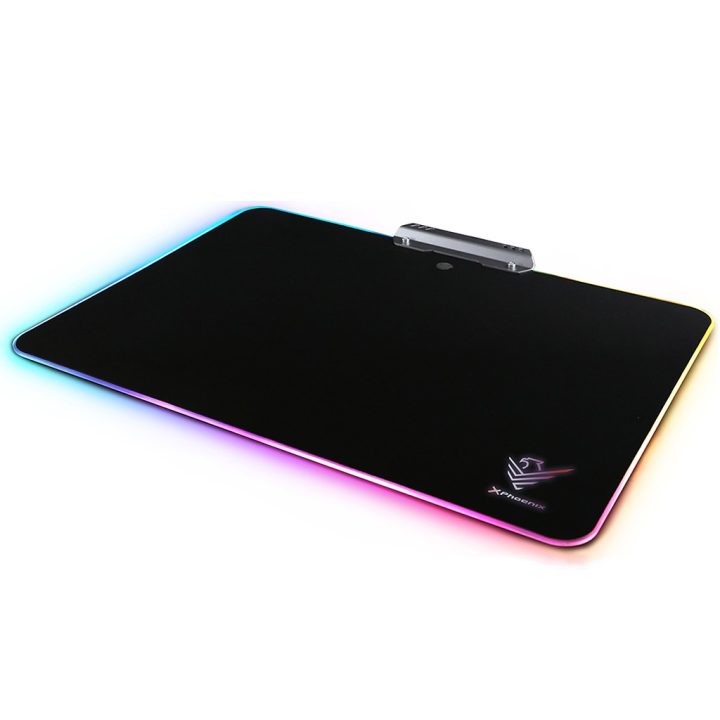 Phoenix Technologies Factor-Xpad RGB Gaming Mouse Pad Black