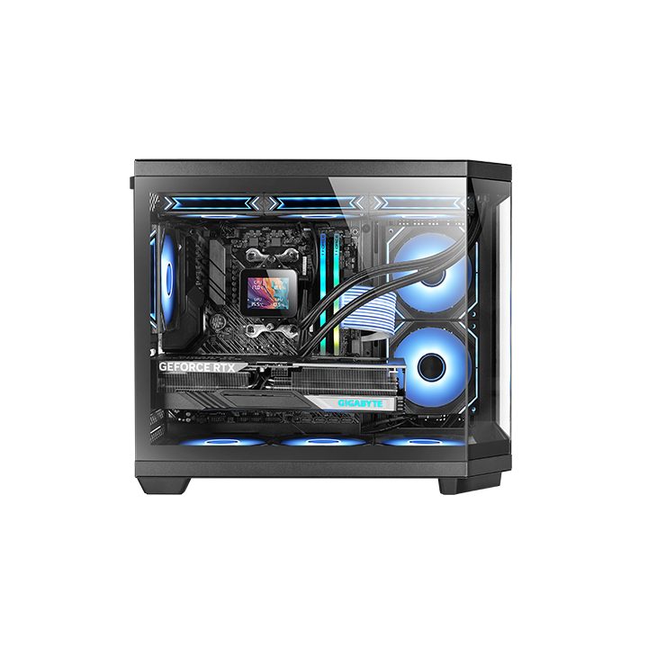 Mars Gaming MC-3TCOREM Mini Tower Negro