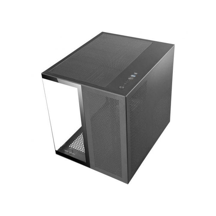 Mars Gaming MC-FUSIONM, Micro-ATX Gaming Case, Continuous Curved…