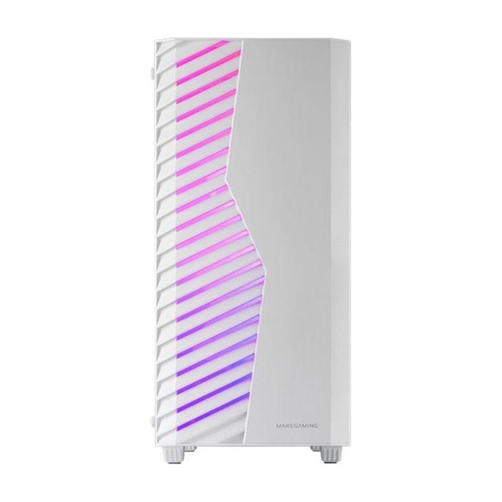 Mars Gaming MC-VOLT, Caja Gaming ATX, Ventilador ARGB 120mm, Rejilla…