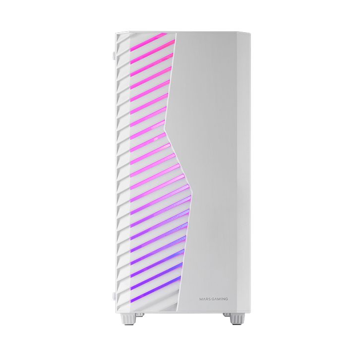 Mars Gaming MC-VOLT, ATX Gaming Case, 120mm ARGB Fan, ARGB Front…