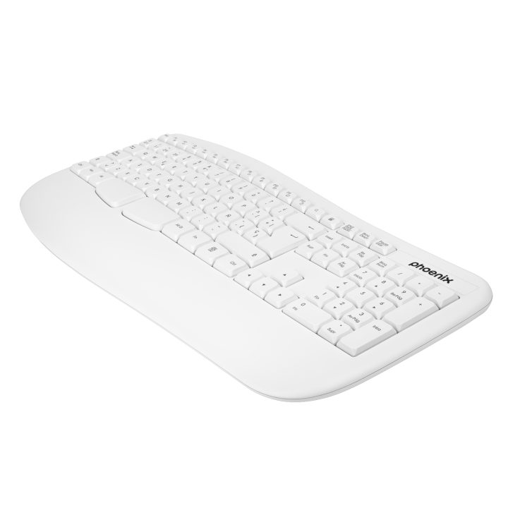 Phoenix technologies Phoenix K201 teclado ergonómico inalámbrico…