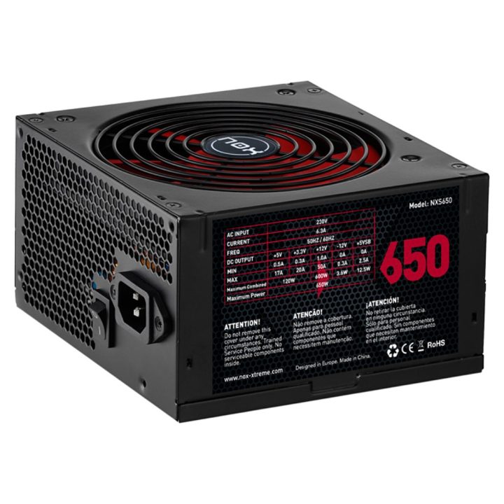 Fonte de alimentação ATX 650W NOX nx 650W (NXS650)