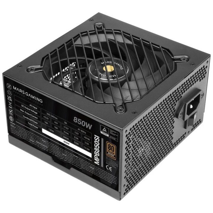 Mars Gaming MPB850SI unidade de fonte de alimentação 850 W 24-pin ATX…