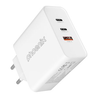 Phoenix Technologies 65W GaN Type-C Universal Charger for Laptop…