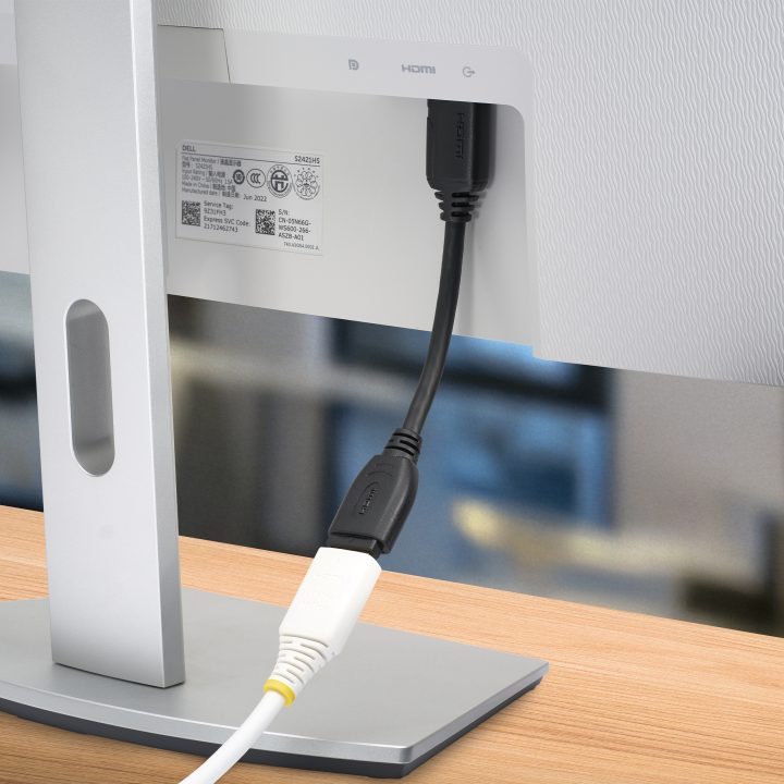 StarTech.com Cable de 15cm de Extensión Alargador HDMI 2.0 de Alta…
