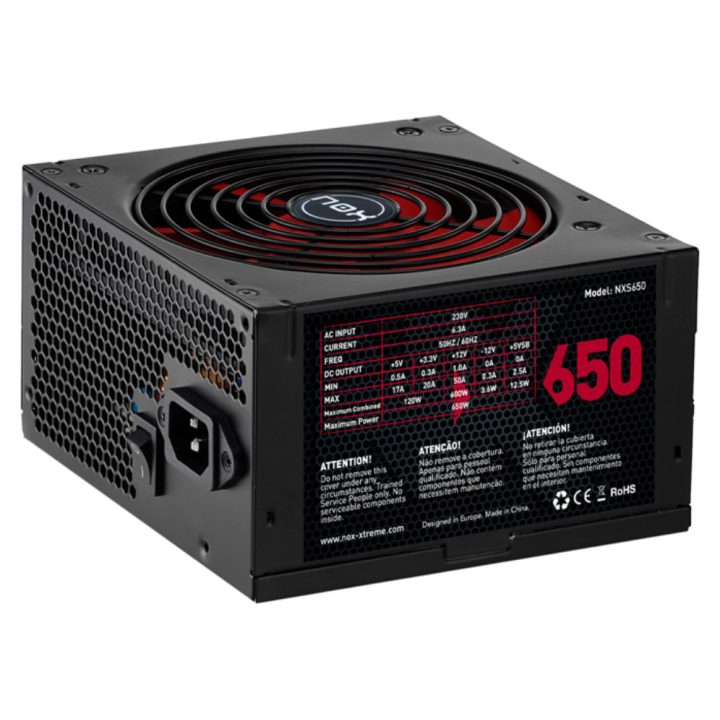 NOX nx 650W ATX Power Supply (NXS650)