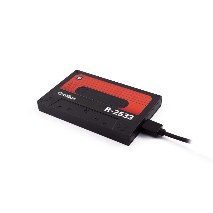 CoolBox CAIXA/CARCAÇA HDD/SSD 2.5" SLIMCHASE SCP2533 RETRO USB3.2 GEN1
