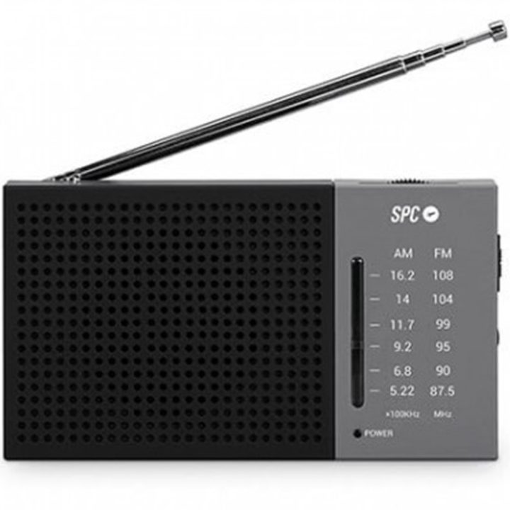 SPC Jetty Lite FM/AM Radio - Volume Control - Telescopic Antenna -…